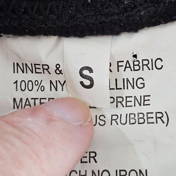 Aqua Lung Sport Neoprene Womens Rash Guard Top Small Black Wetsuit Diving - Picture 7 of 9